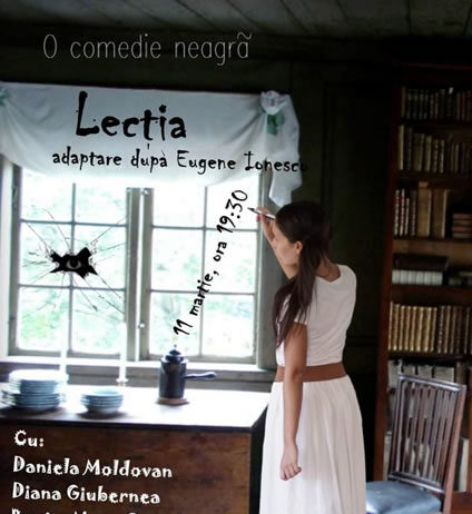 LECŢIA de Eugène Ionesco, la Teatrul Infinit