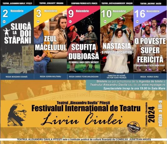 Festivalul Internaţional de Teatru „Liviu Ciulei” 2024, ediţia a III-a