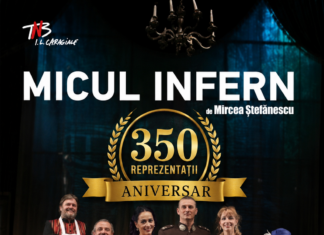 „Micul infern”: a 350-a reprezentație pe scena TNB