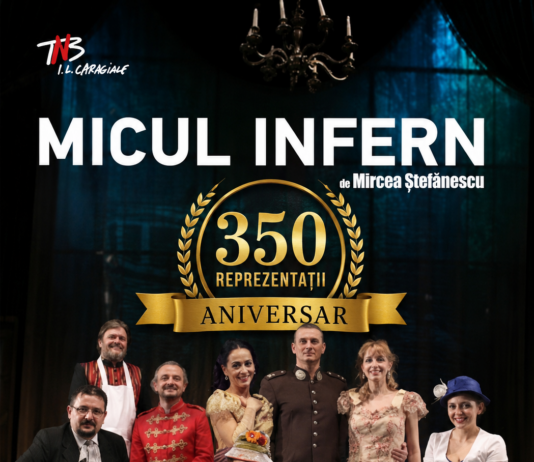 „Micul infern”: a 350-a reprezentație pe scena TNB