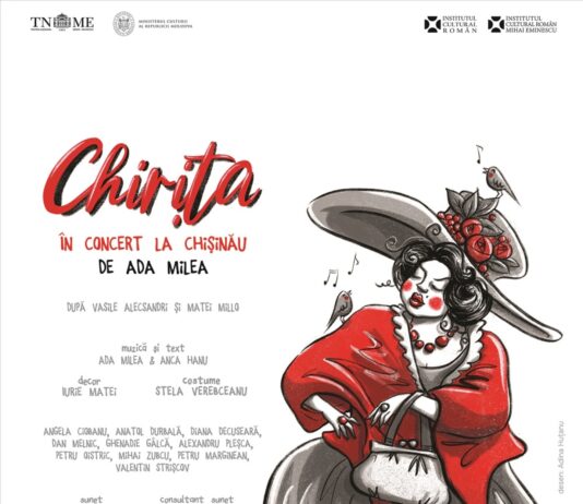 Chiriţa lui Vasile Alecsandri, englezită la Teatrul Naţional „Mihai Eminescu” din Chişinău şi intens aplaudată la TNB