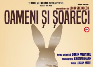 Festivalul Internaţional al Teatrului de Studio Piteşti 2026. Ziua 10 – „Oameni şi şoareci” de John Steinbeck