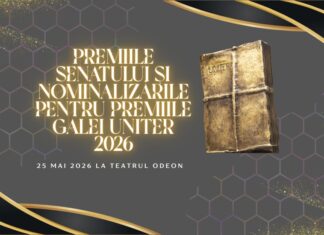 Premiile Senatului şi nominalizările pentru Premiile Galei UNITER 2026